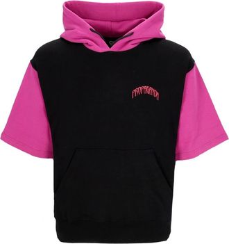 PROPAGANDA Korte mouwen hoodie Triangle Panther - Heren - Hoodies - Zwart - XL - Katoen - Hoodies & sweatvesten