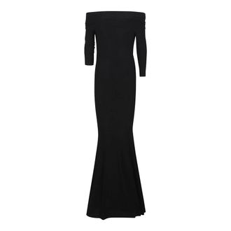 Norma Kamali Dames, Jurken, Zwart, Maat: M Jersey