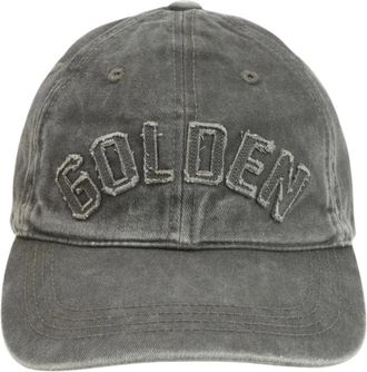 Golden Goose Accessoires, Dames, Groen, ONE Size, Baseballpet met logo