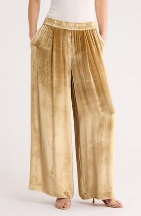 TWP Eva Wide Leg Pants in Light Camel at Nordstrom Rack, Size X-Small