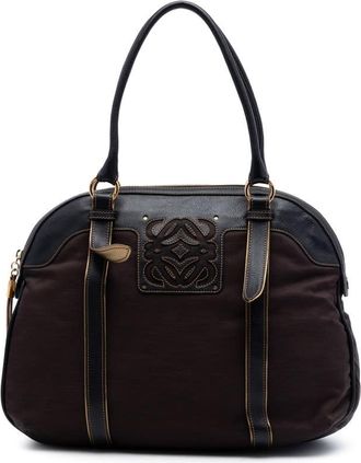Loewe Pre-owned Loewe Nylon Anagram Handbag Ladies FF7FX6RSEFBUNE0L