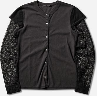 Our Legacy Women s Heat Longsleeve Top Washed Black