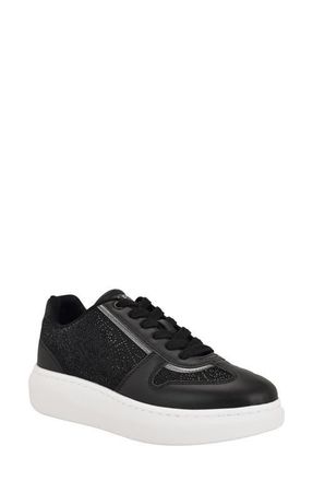 Guess Fhilip Platform Sneaker in Black at Nordstrom, Size 6.5