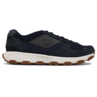 Timberland Winsor Park Oxford Nubuck Leather Mens Comfort Trainers - Navy - Size:UK 9.5