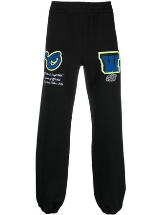 Off-white Trainingsbroek met print - Zwart