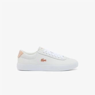 Lacoste Womens Lacoste Baseshot Evo Trainers in White pink