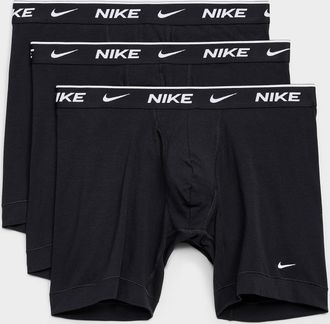 Nike Mens 6 white-logo boxer briefs Essential Cotton Stretch 3-pack