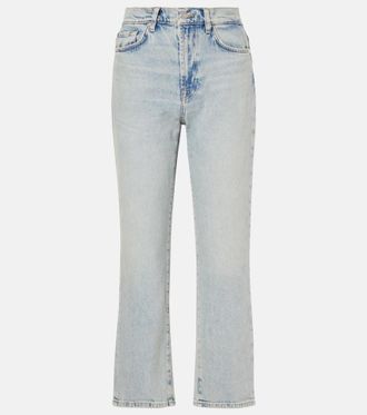7 For All Mankind High-rise straight jeans
