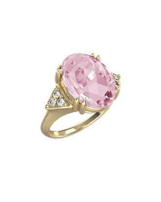I.Reiss Company 14K 3.99 Ct. Tw. Diamond & Rose Quartz Cocktail Ring