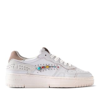 D.A.T.E. Sneakers, female, White, Size: 10 US Torneo Pure Studs