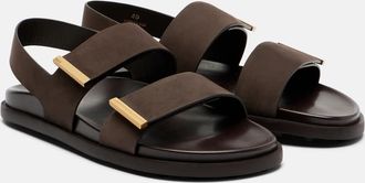 Tod's Suede slingback sandals