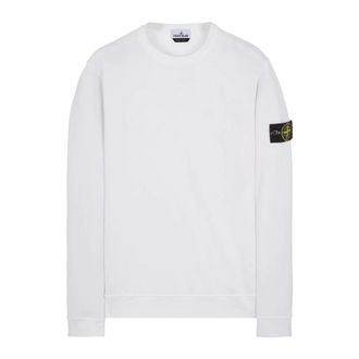 Stone Island Hombre, Sudaderas, Blanco, Talla: S