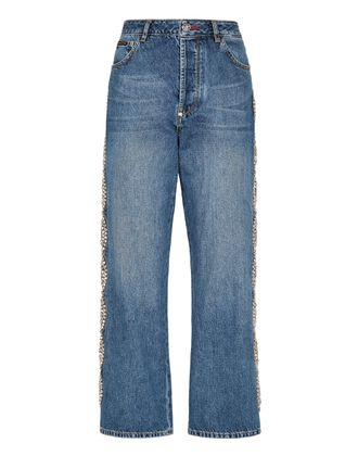 Philipp Plein Denim Broek Losjes