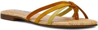 Steve Madden Calissi Flip Flop in Raffia Multi at Nordstrom, Size 7.5
