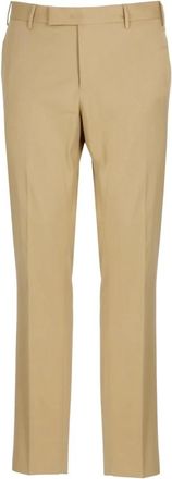 Pantaloni Torino Broeken, Heren, Beige, L, Katoen, Chino broeken
