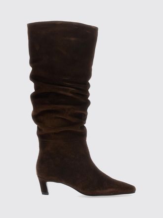 Alohas Flat Ankle Boot Woman color Brown