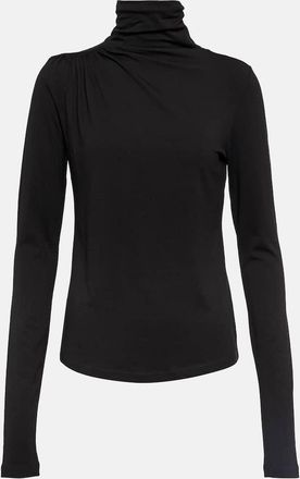 Isabel Marant Lou jersey turtleneck top