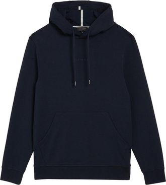Ted Baker Drotow Regular Branded Navy Hoodie