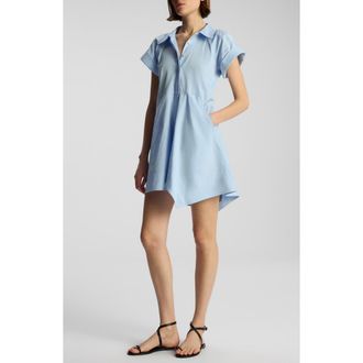 A.L.C. Julie Cotton Chambray Shirtdress in Sky Blue at Nordstrom Rack, Size 0