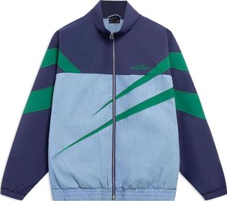 Li-Ning Skateboarding Color Block Jacket Midnight Navy Green AFDT127-2