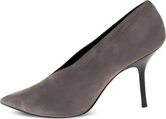 Celine Pumps in pelle con tacco - Grigio