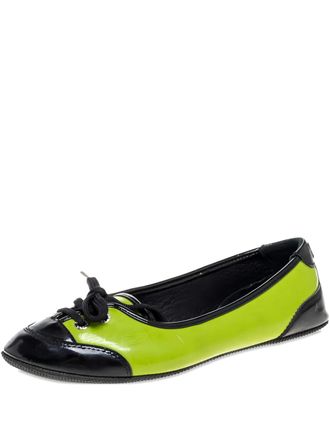 Dolce & Gabbana Ballerine con dettagli in pizzo - Verde