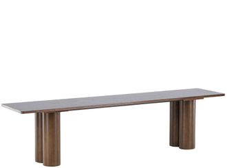 VE DESIGN Design Sitzbank Olivia 180 x 45 cm - Mocca