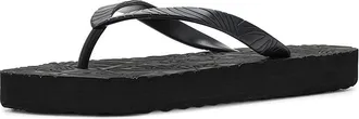 Roxy Beach Up Womens Sandals Rubber Black : 10 M