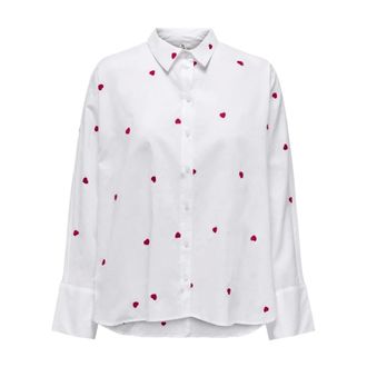 Only Shirts, female, White, Size: XL Classic Shirt