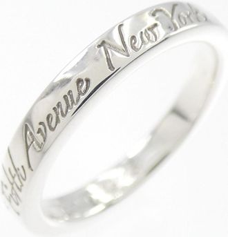 Tiffany & Co. Silver 925 Band Ring (Pre-Owned)