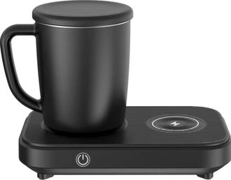 OEM Taza De Caf&eacute; Con Funci&oacute;n De Carga, Calentador De Caf&eacute; Port&aacute;til, Gadget Para Caf&eacute;, Taza De Regalo: Enfriador Y Calentador De Tazas De Caf&eacute; 3 En 1 Con C