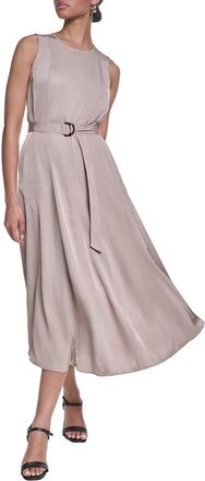 Karl Lagerfeld Karl Lagerfeld Satin Midi Dress