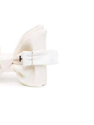 Tom Ford Mens Bow Tie White Silk Ties &