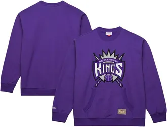 Mitchell & Ness Mens Mitchell & Ness Purple Sacramento Kings Nights Pullover Sweatshirt at Nordstrom, Size Medium