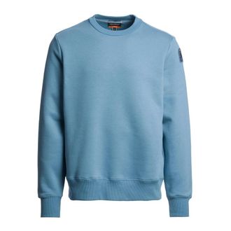 Parajumpers Hoodies & sweatvesten, Heren, Blauw, XL, Katoen, K2 Crewneck Sweatshirt