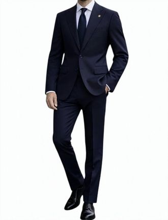 Manuel Ritz Single Breasted Two Piece Suit