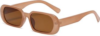 Generic Mens And Womens Outdoor Vacation Sunglasses Sports Driving Commuter Sun Glasses(Brown)
