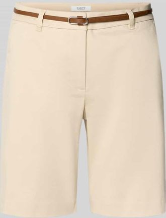 b.young B.Young Straight Fit Bermuda mit Ges&auml;&szlig;taschen Modell Days in Beige, Gr&ouml;&szlig;e 34