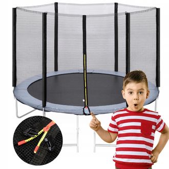 OEM Red De Trampol&iacute;n 10ft 300/305/312 Cm Para 6 Postes Fuerte Y Duradera