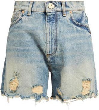 Balmain BOTTOMWEAR - Denim shorts sur YOOX.COM