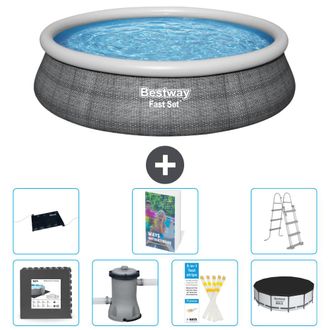 Bestway Piscina Bestway Fast Set Redonda - 457x107 Cm - 8-piezas S369