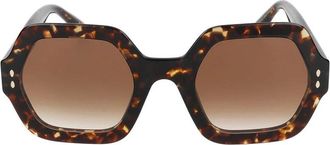 Isabel Marant Stijlvolle zonnebril IM 0004/N/S - Dames - Zonnebrillen - Bruin - 52 MM - Accessoires