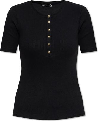 Anine Bing Mujer, Camisetas, Negro, Talla: S