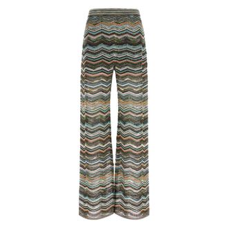 Missoni Wijde broek - Dames - Wijde Broeken - Veelkleurig - M - Broeken
