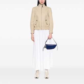 Burberry Tweedehands Mini Lamsleer Shield Schoudertas