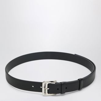 Miu Miu Cintura nera in pelle