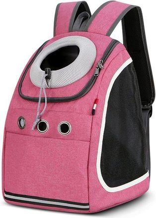 OEM Mochila Rosa Para Perros, Port&aacute;til, C&oacute;moda Y Transpirable, Para Perros Peque&ntilde;os, Cachorros, Gatos, Mascotas, Viajes, Senderismo, C&aacute;mara