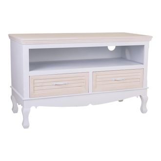 Wanderlust Deco Wanderlust Deco - Mueble Bajo De Madera Blanco 100x42x61