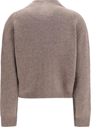 Lisa Yang Womens Zirelle Cardigan Truffle Kashmir-Capra Hircus Kashmir/capra Sweater