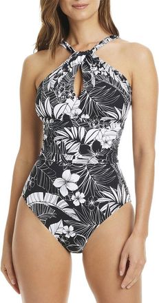 Bleu Rod Beattie Double Duty Highneck One-Piece